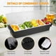 thumbnail image 3 of Porta Condimentero 6 Pocillos. Especiero. Caja dispensadora de frutas. Dispensador.50cm*16cm*10cm, 3 of 7