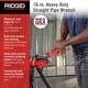 thumbnail image 2 of Llave para tubos RIDGID 31010 modelo 10, de alta resistencia, recta, 250 mm, 2 of 9