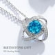 thumbnail image 2 of Collar  Love Pendant con Piedra de Nacimiento Plata, 2 of 3