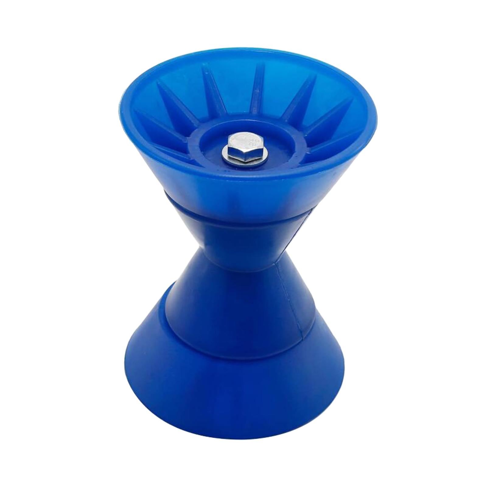 Magideal - Accesorios De Rodillo De Proa Rodillo De Remolque De Barco Tope De Proa Instalación Conveniente Accesorio De Reemplazo Directo Duradero Para Soporte D Azul