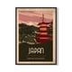 thumbnail image 1 of Cuadro Poster Enmarcado Japon Pogoda Chureito Decorativo, 1 of 1