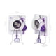 thumbnail image 3 of Reloj Despertador Inalámbrico Badmington Morado, 3 of 6