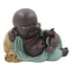 thumbnail image 2 of Set 2 Estatua Buda Sonriente Monje Adorno Decoración Jhn, 2 of 3