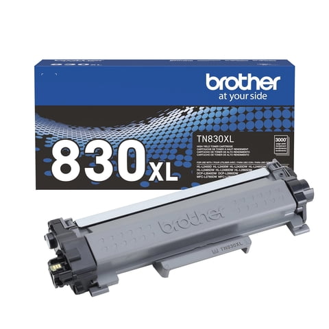 Cartucho De Tóner Para Impresora Brother Tn830Xl Negro De Alto Rendimiento