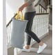 thumbnail image 5 of Canasto Dual Ropa Sucia Tota 60L Gris, 5 of 5