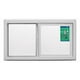 thumbnail image 1 of Ventana Termopanel Pvc Corredera Blanca 140x120cm Dvp Color Blanco, 1 of 3