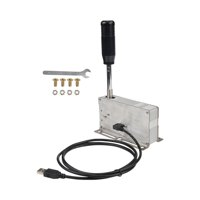 Bothyi - Palanca De Cambios Secuencial Usb Para Windows 10 7 Xp Wheel Game Gearshift Negro