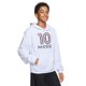 thumbnail image 2 of Sudadera con capucha para niño Messi, manga larga, polar blanco, 2 of 4