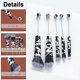 thumbnail image 3 of Brochas de Maquillaje AllGemDiy 10 piezas con estampado de vaca - Kit DIY, 3 of 6