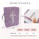 thumbnail image 3 of Funda para Biblia LANDORA & LEAF Grande en Púrpura, Cuero PU, 3 of 7