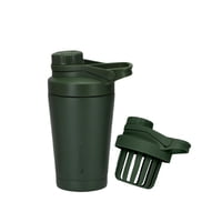 Shaker Vaso Proteina Acero Inoxidable Nutricore 500Ml Lhotse Verde