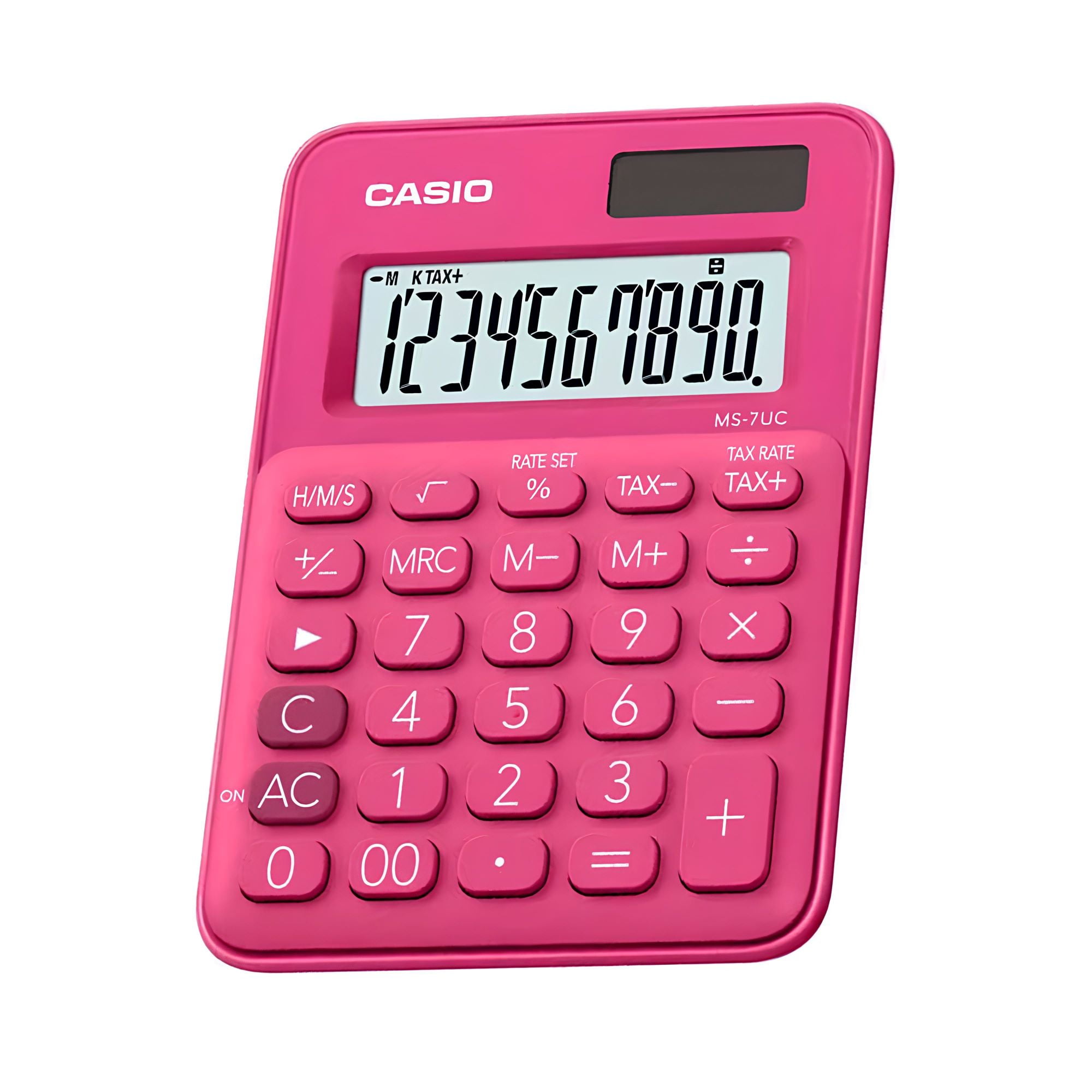 Casio - Calculadora Ms-7uc-rd Escritorio