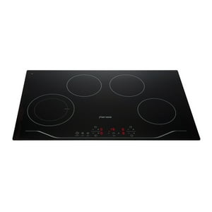 Encimera Eléctrica 4 Platos Fensa Vitrocerámica Fev 4T Negra