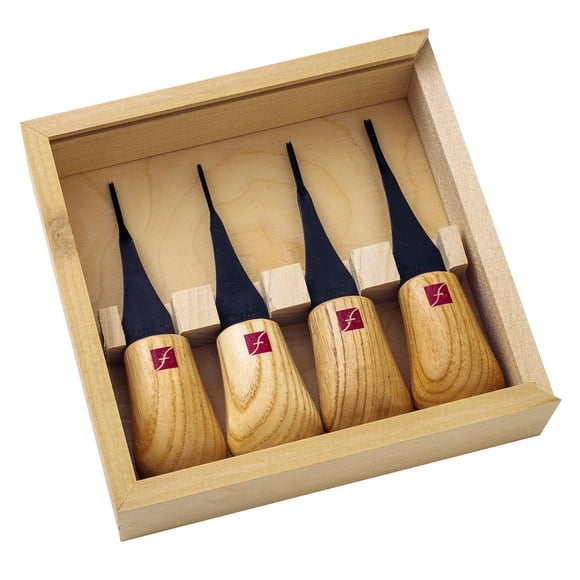 Juego de 4 herramientas de tallado FLEXCUT Micro Palm Carving Set (FR804)