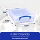 thumbnail image 3 of Caja de Almacenamiento Really Useful Box Plástico Transparente 4L (Paquete de 10), 3 of 9