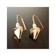 thumbnail image 1 of Aros Corazon Y Perla Colgantes Acero Color Dorado, 1 of 2