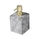 thumbnail image 3 of Dispensador De Jabón Rústico, Botella De Loción Con Bomba Vacía Para Cocina, Baño, Baño, Color Gris Y Dorado, 3 of 5