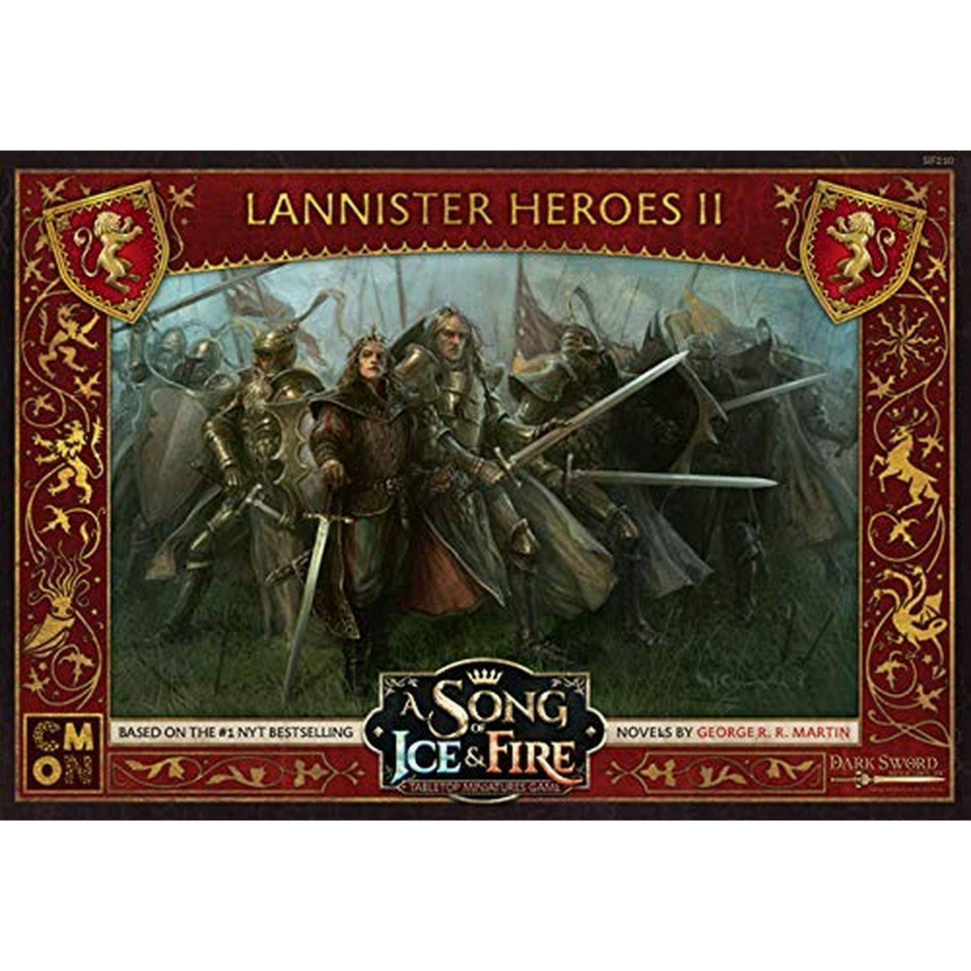Cmon Una Canción De Hielo Y Fuego Juego De Miniaturas De Mesa Lannister Heroes Set Ii | Ju Cmon Cmon