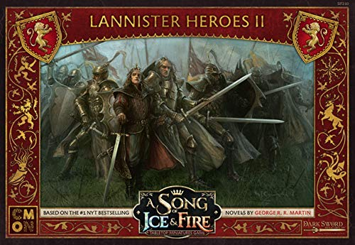 Cmon Una Canción De Hielo Y Fuego Juego De Miniaturas De Mesa Lannister Heroes Set Ii | Ju Cmon Cmon
