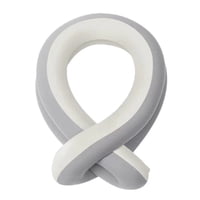 Xusx111 - Almohada De Viaje, Almohada De Cuello - Almohada Ergonómica Para Uso Ajustable Y Ultraligero Con Tela De Doble Cara Para Uso En Vuelo, Coche Y Oficina, Gris