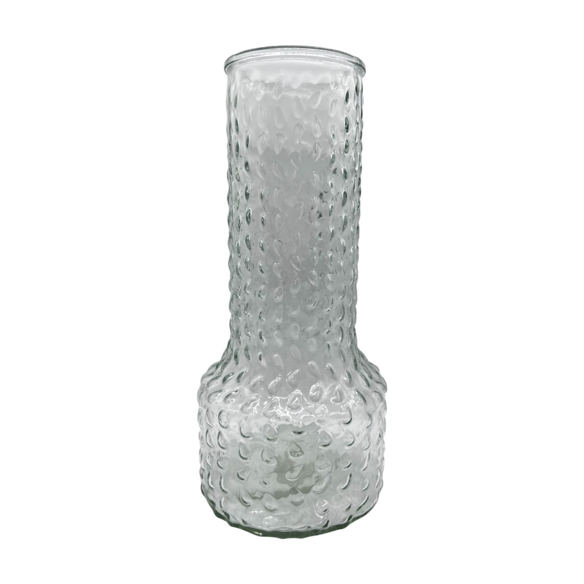 Oem - Florero Jarron Decorativo Vidrio Diseño Puntos 30cm