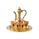 thumbnail image 2 of Juego De Licor Para Vino Dispensador Copa De Vino Bandeja Para Servir Vasos Oro Rojo Rosa, 2 of 5