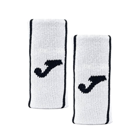 Muñequera Joma Game Larga Blanca X2 Tenis/Padel