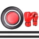 thumbnail image 3 of Almohadilla De Perforación Montada En La Pared, Objetivo De Pared De Boxeo Para Adultos Para Ejercicio, Gimnasio, Entrenamiento, Guantes Rojos Para Adultos, 3 of 5