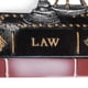thumbnail image 5 of Ornamento las escalas de justicia de Kurt Adler con libros de derecho, 5 of 6