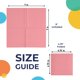 thumbnail image 3 of Servilletas de papel exquisitas, desechables, color rosa, 2 capas, 300 unidades, 3 of 7
