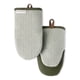 thumbnail image 1 of Manoplas de cocina KitchenAid de silicona con diseño Evergreen, paquete de 2, 1 of 7