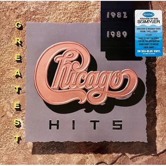 VINILO CHICAGO/ GREATEST HITS 1982 - 1989 (BLUE VINYL) 1LP