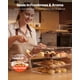thumbnail image 4 of Vitrina de panadería VEVOR de acrílico transparente comercial de 3 niveles, 4 of 9