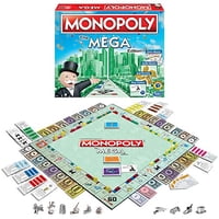 Hasbro - Juegos De Movimientos Ganadores: Monopoly The Mega Edition P
