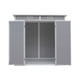 thumbnail image 3 of Bodegas Jardin Plastico PP 237X123XX183CM Gris 2.93m2, 3 of 3