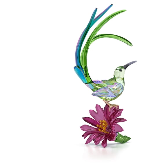 Escultura Swarovski Idyllia Sugarbird y Cactus