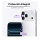 thumbnail image 5 of Carcasa Funda Para IPhone 17 Pro Goma Blanco, 5 of 5
