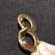 thumbnail image 4 of Número de puerta 8 Bebarley de latón macizo premium de 7,5 cm, 4 of 5
