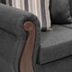thumbnail image 3 of Sofá 3C New Bugambilia Tela Gris Oscuro, 3 of 4