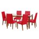 thumbnail image 1 of Juego De Comedor Bar 16X10 S/Cad Rojo, 1 of 1