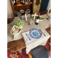 Purolino - Camino De Mesa Rustico 100 % Lino