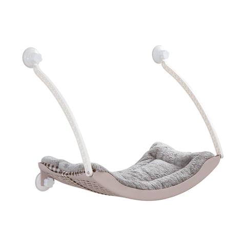 Ioensy - Hamaca Para Gatos, Asiento De Ventana, Cama Para Mascotas, Ahorro De Espacio, Cama Resistente Para Dormir Para Gatos