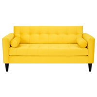Bodevir - Sofa Retro 3C Felpa 00 Amarillo
