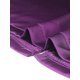 thumbnail image 5 of INSPIRE CHIC Conjunto de Pijama de Satén para Mujer Regreso a Clases Manga Corta Camisa Abotonada y Pantalones Capri con Cintura Elástica Ropa de Dormir Sedosa XXL Púrpura Oscuro, 5 of 6