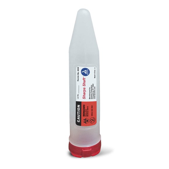 Contenedor para Objetos Cortopunzantes Pretrada 15 cm x 3 cm Ligero