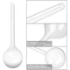 thumbnail image 3 of 12 bombillas de riego para plantas, globos de riego automático de plástico, sistema de riego automático para jardín, ajustable y mejorado., 3 of 7