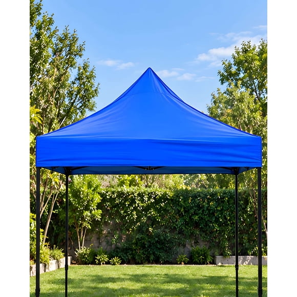 Techo Toldo Plegable 3x3 Metros Azul Repuesto Económico