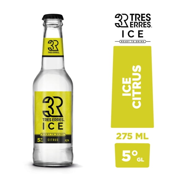 Cóctel Ice Citrus 5° Botella, 275 ml