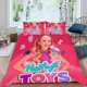thumbnail image 2 of Como Nastya Conjunto de sábanas temático, trío de piezas, cómodo y amigable con la piel, diseño único, regalo de decoración para el hogar para familiares, amigos y fans,140cm *210cm, 2 of 6