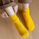 thumbnail image 4 of Calcetines de fútbol para niños hasta la rodilla Calcetines de fútbol para niños tres rayas algodón, 4 of 5